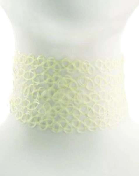 Multi-Pack Glow in the Dark Tattoo Choker Necklaces - 5 Pack - Spencer's