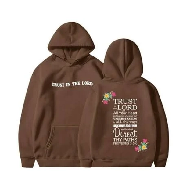 Zhanqunnn Teen Hoodies Jesus Loves You Print Hooded Sweatshirts Letter Print Christian Sweatshirt Long Sleeves Fashion Loose Pullover Christian