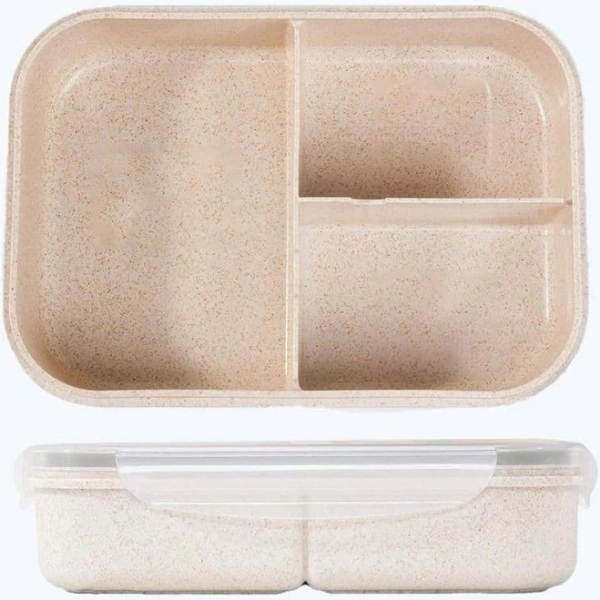 Adrinfly White Reusable Lunch Box