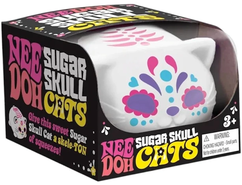 Nee Doh Sugar Skull Cats