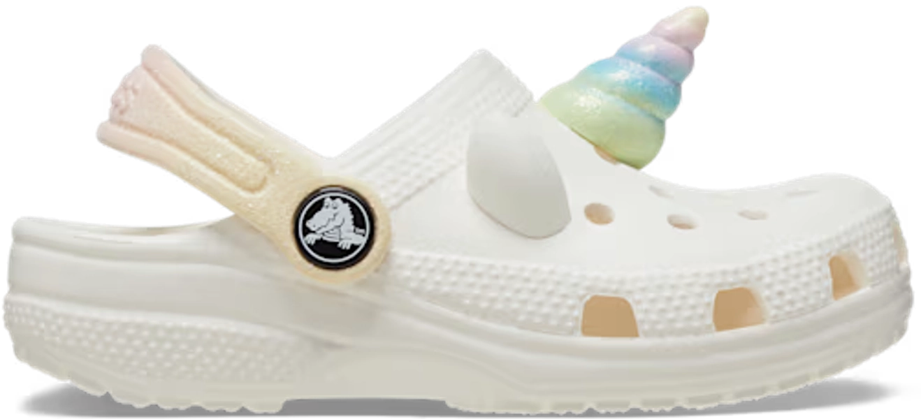 Toddlers' Classic I AM Rainbow Unicorn Clog