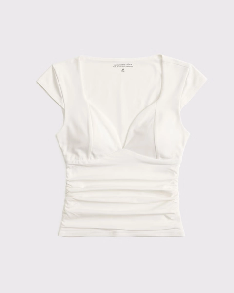The black A&F Zoe Top
