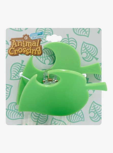 Animal Crossing: New Horizons Leaf Claw Hair Clip