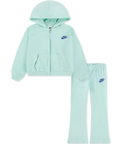 Girls 4-6x Nike 2-pc. Velour Hoodie & Flared Leggings Set
