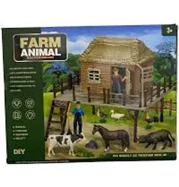 Farm Animal Toy Set