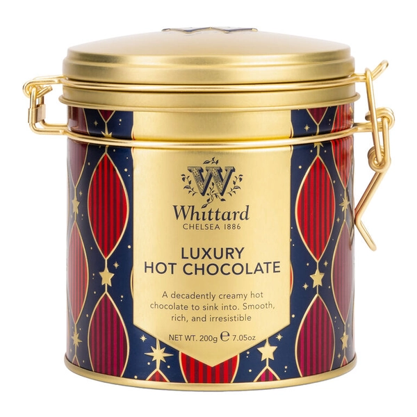Whittard Luxury Hot Chocolate Mix Clip Top Tin