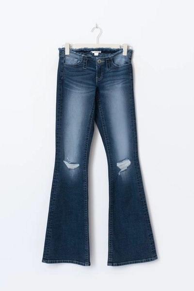 14+ xtra low cutoff jeans tall