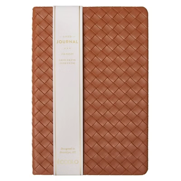 Eccolo 6"x8" Woven Lined Journal