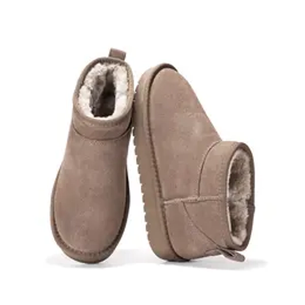 Project Cloud Women's |  100% Genuine Suede Ankle Boots | Water Resistant | ProjectPlush | Lightweight | Non-Slip - Hippy