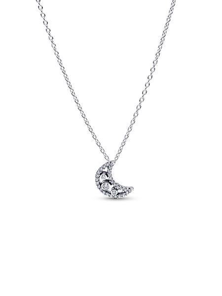 Collana Luna Crescente Luminosa