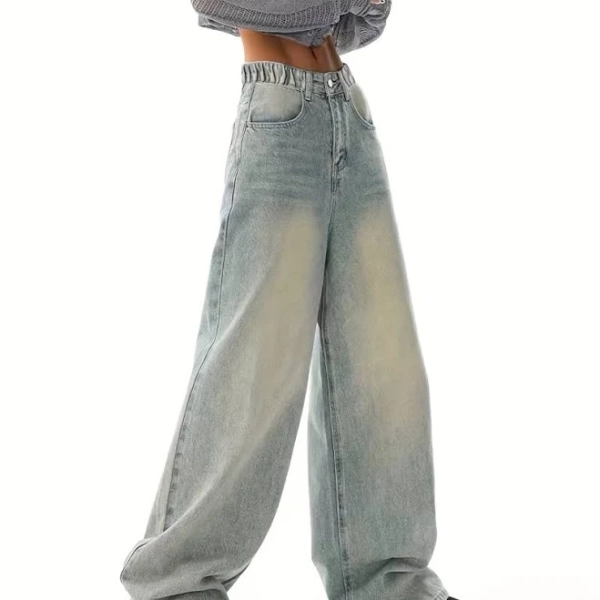 Baggy jeans for girls 10 to 12, Teen girls trendy stuff, Tween Girl Girls' Denim Straight Leg Loose Fit Flare Jeans for Teens and Big, Pants,