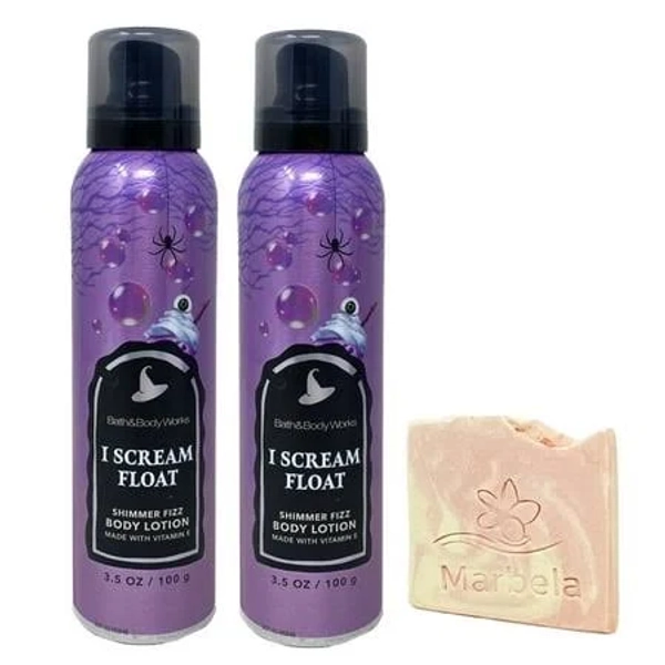 Bath & Body Works I Scream Float Body Lotion Bundle