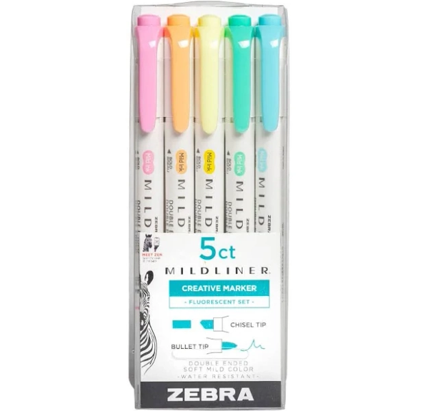 Zebra Mildliner Double Ended Highlighter