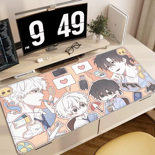 Anime Link Click Mousepad Cheng Xiaoshi Lu Guang XXL Mouse Pad Computer Keyboard Padding Shiguang Dailiren Accessories Desk Mat