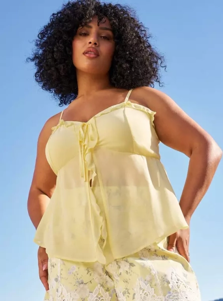 Studio Chiffon Flyaway Top