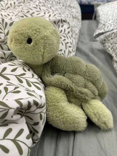 28cm/11.02in Cute Turtle Plush Toy Soft Turtle Stuffed Marine Animals Dolls Kawaii Sea Turtle Plushies Decorate Creative Gifts For Kids Birthday Party Home Girls Room Decor Thanksgiving
