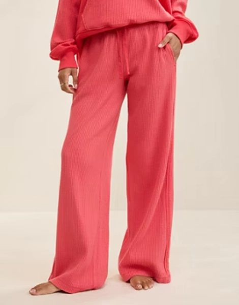Aerie Essential Waffle Trouser