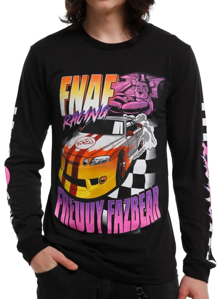 Five Nights At Freddy's Freddy Fazbear Racing Long-Sleeve T-Shirt