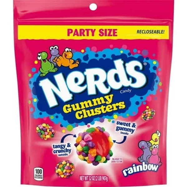 Nerds Gummy Clusters Tangy Crunchy