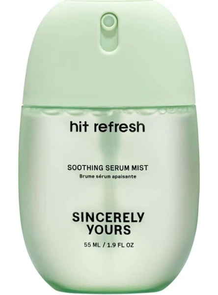 Sincerely Yours Hit Refresh Soothing and Hydrating Serum Mist with Cucumber Extract