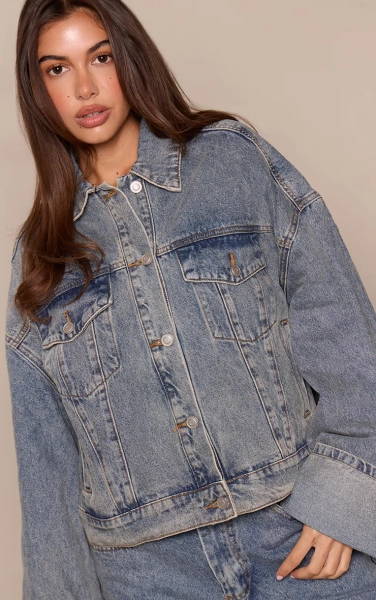Vintage Turn Up Cuff Jacket