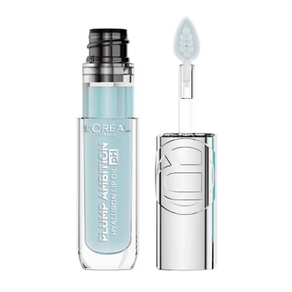 L'Oreal Paris Plump Ambition Hyaluron pH Lip Oil Plumping Lip Gloss - pH Cristal - 0.16 fl oz