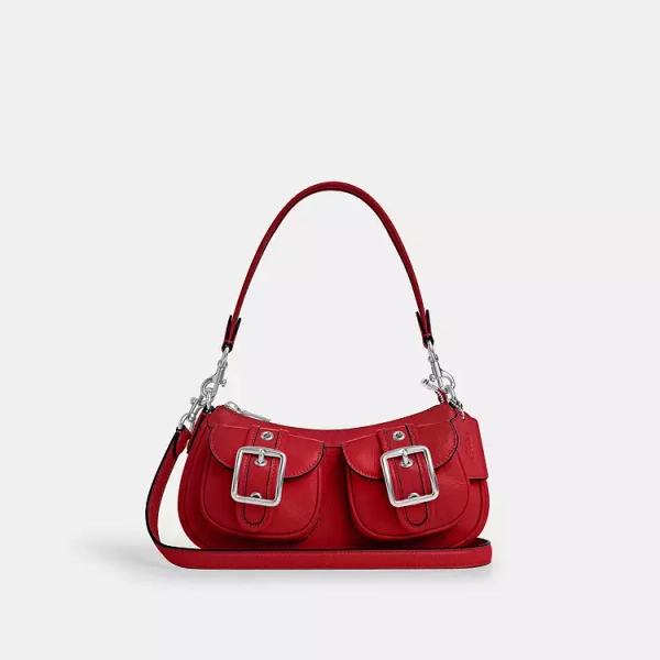 Silver/Dark Cardinal Ashton Bag