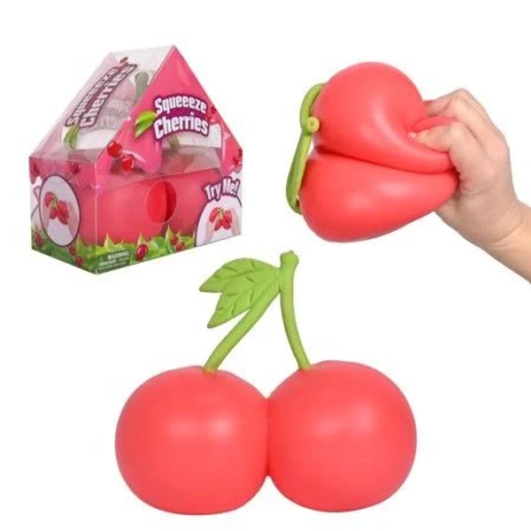 Toymendous Squeeze Cherries Stress Toy