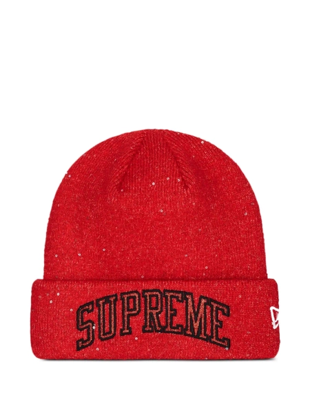 Supreme New Era Metallic Arc beanie hat | One Size