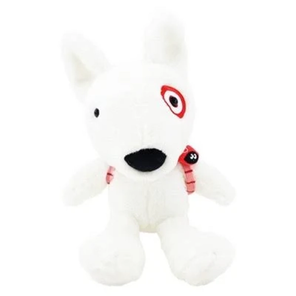 Target Bullseye Plush Dog