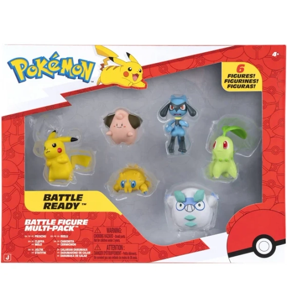 Pokemon Battle Figures 6-Pack
