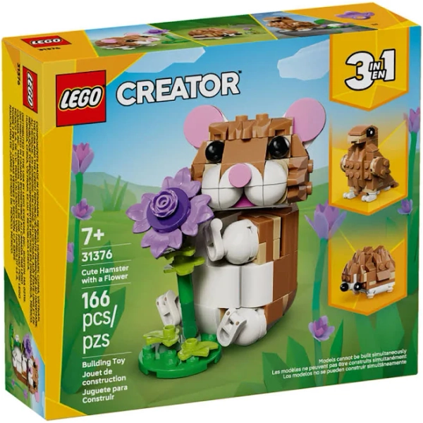 LEGO Creator Cute Hamster with a Flower