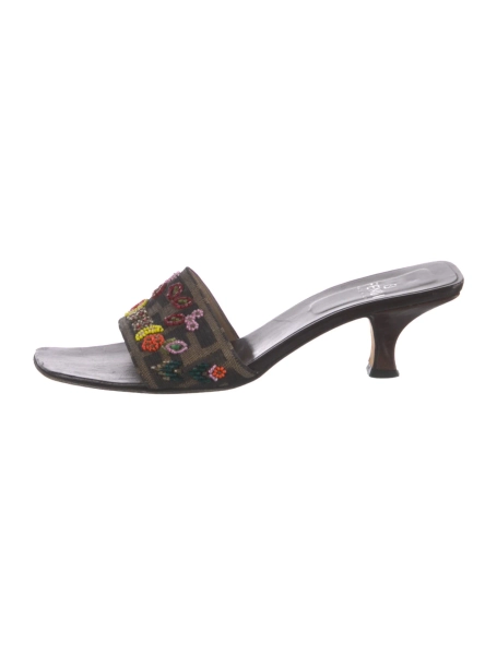 Vintage Zucca FF Logo Slides