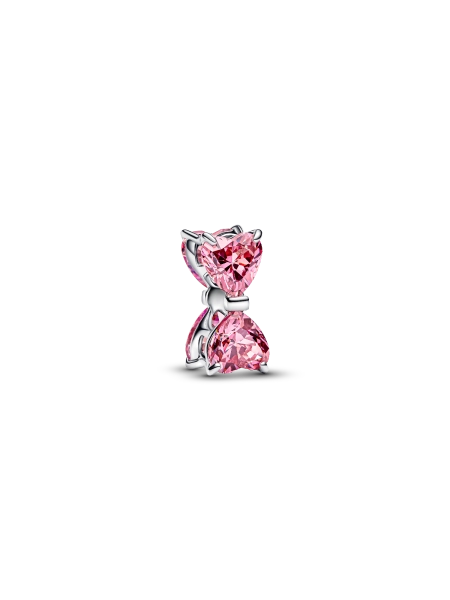 Pink Bow Charm