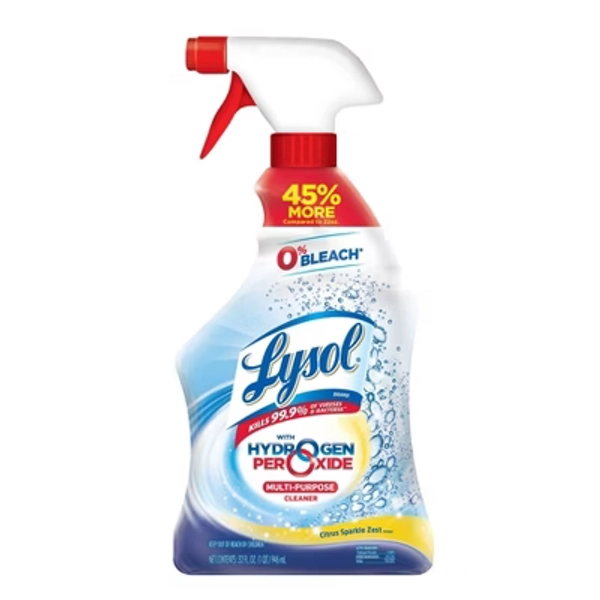 Lysol Power and Free Multi-Purpose Citrus Sparkle Cleaner Spray - 32 fl oz