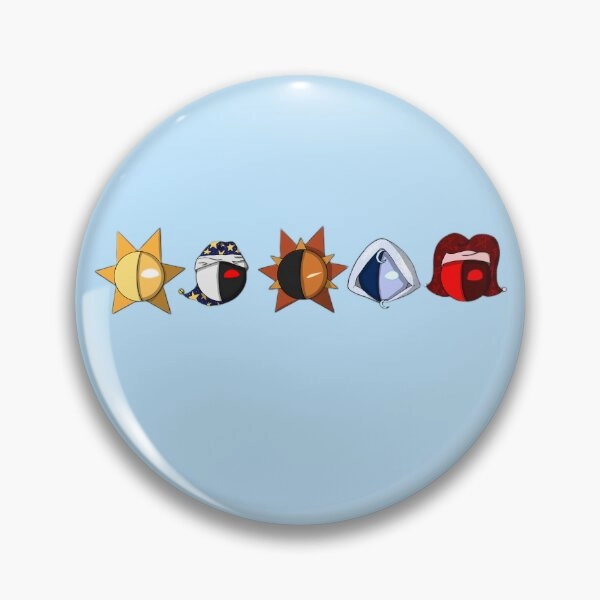 Sun and Moon Show Gang Pin