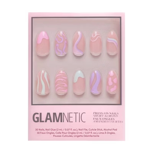 Glamnetic Press-On Women's Manicure Fake Nails - Wild Card - 30ct - Ulta Beauty