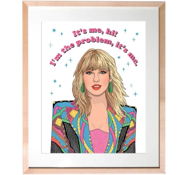 Swifties It's Me, Hi! Art Print