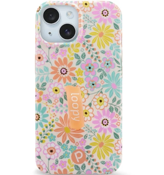 Loopy Cases Floral Burst Cases for Apple iPhone 15