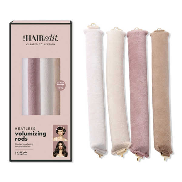 Heatless Volumizing Hair Rods 4-Pack