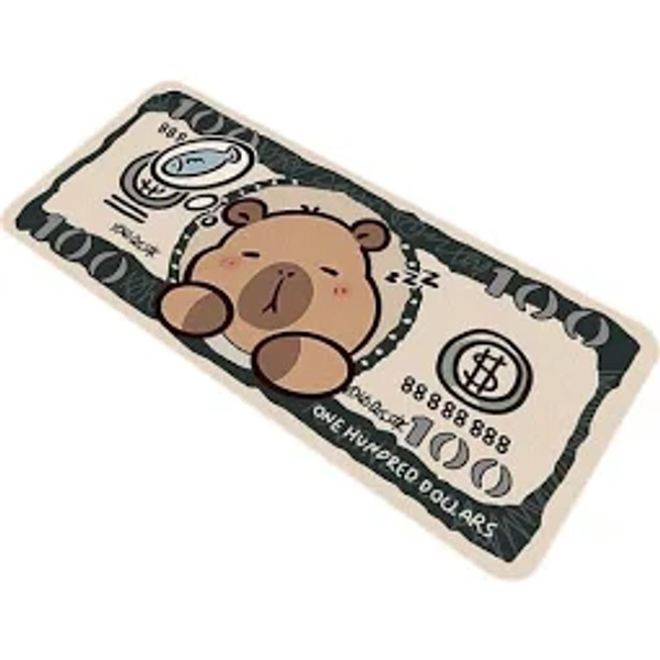Casiler Capybara Cute Long Cartoon Doormat