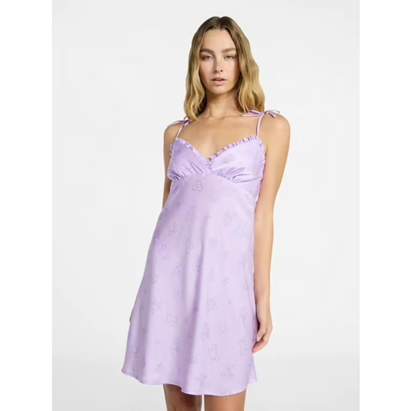No Boundaries Sleepwear Slip Dress, Women's XS-XXL