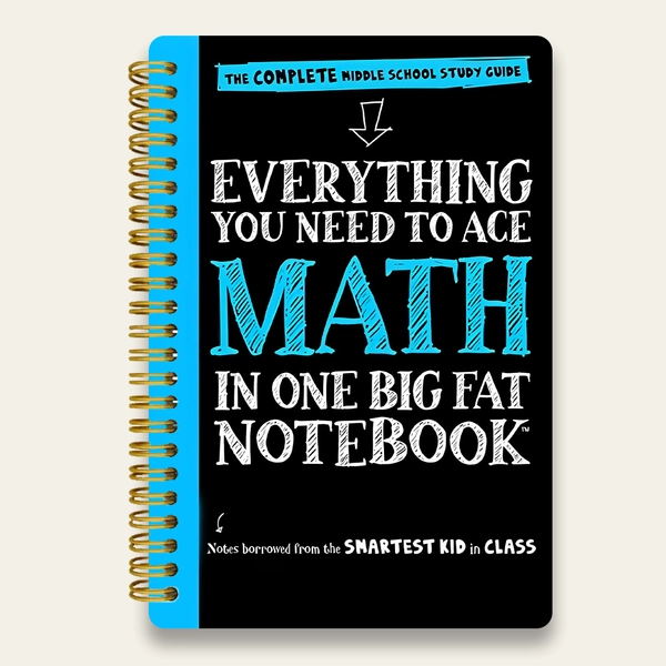 Spiral Coil Math Physics Formula Notebook/Compact Academic Calculator Journal/Suitable for High School Algebra, Trigonometry, Calculus, Chemistry, Physics Notes/Unisex Student Teacher Writing Diary