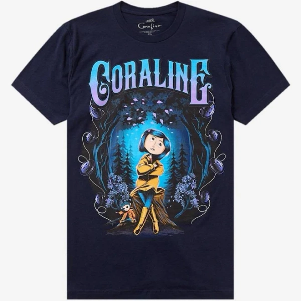 Coraline Forest Portal Graphic T-Shirt