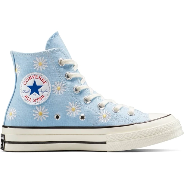 Converse Women's Chuck 70 Embroidered Daisies Canvas High-Top Sneakers