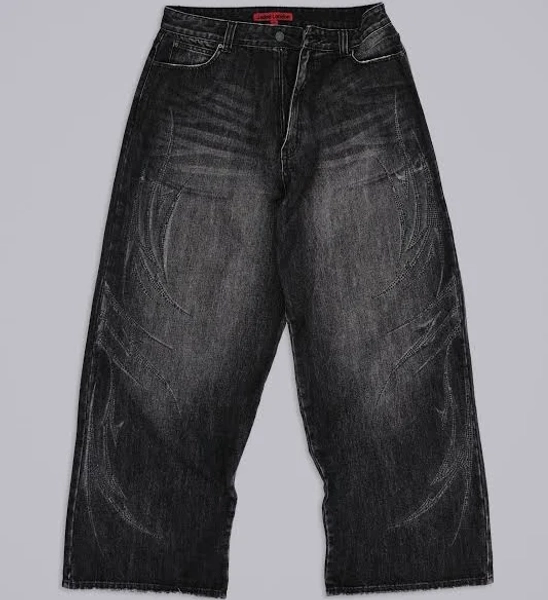 Jaded London Jewel Blade XL Colossus Jeans