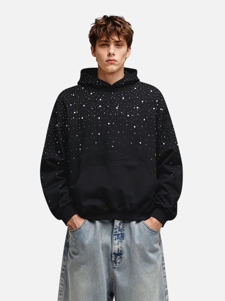 Aelfric Eden Rhinestone Pullover Hoodie – Discover Distinctive Style And Creative Energy