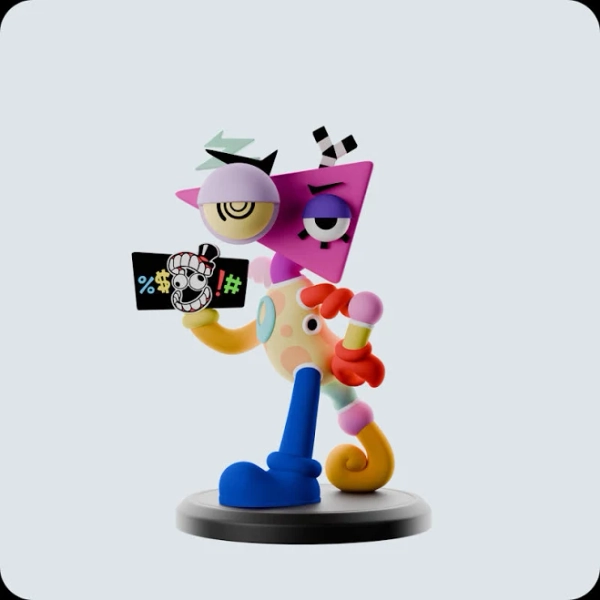 The Amazing Digital Circus Figure (Zooble)