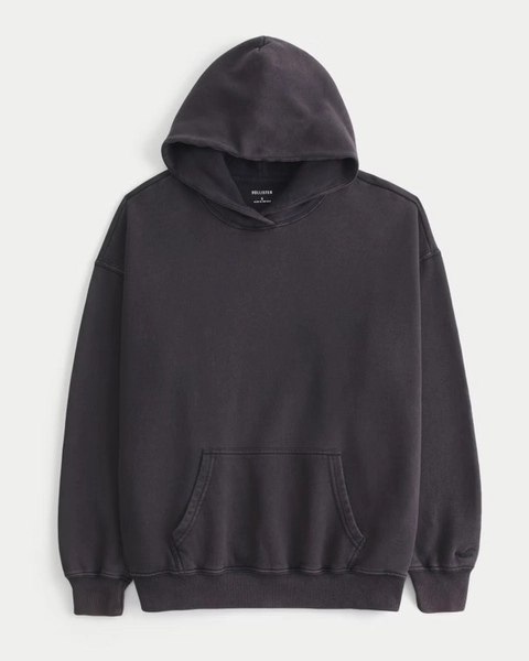 hollister black hoodie!!