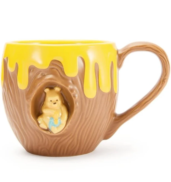 Disney Store Winnie The Pooh Sculpted Mug